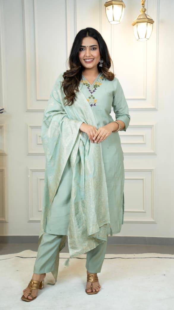 Kr-379 By Fashid Wholesale Beautiful Festive Suits Colorful Stylish Fancy Casual Wear & Ethnic Wear Roman Silk Dresses At Wholesale Price