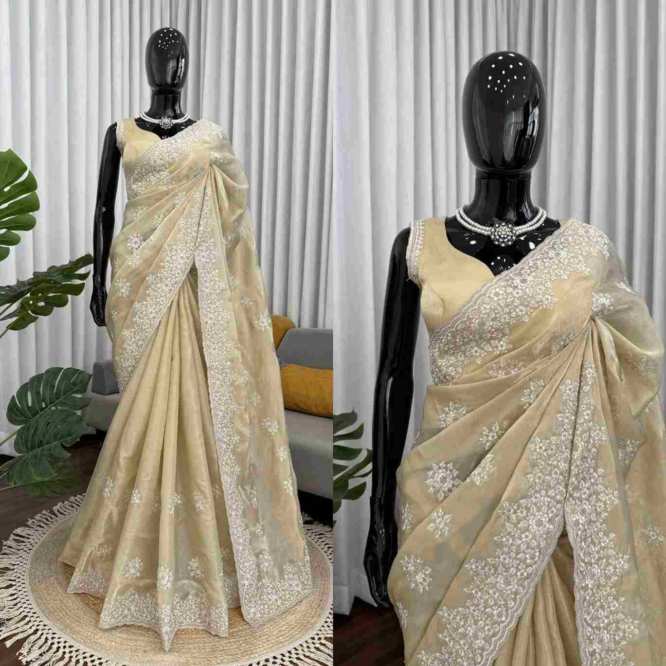K-608 By Fashid Wholesale Indian Traditional Wear Collection Beautiful Stylish Fancy Colorful Party Wear & Occasional Wear Jimmy Choo Sarees At Wholesale Price