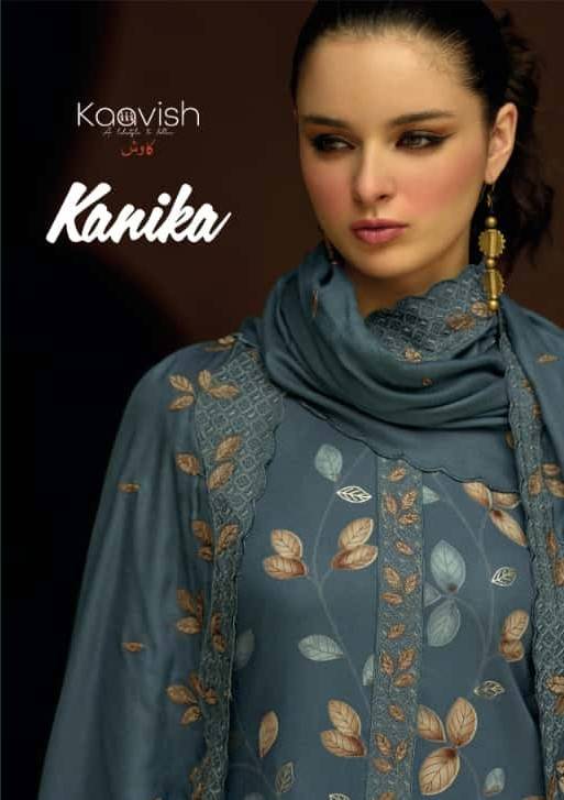 Kanika By Kaavish 1921 To 1924 Series Beautiful Festive Suits Colorful Stylish Fancy Casual Wear & Ethnic Wear Pure Viscose Pashmina Dresses At Wholesale Price