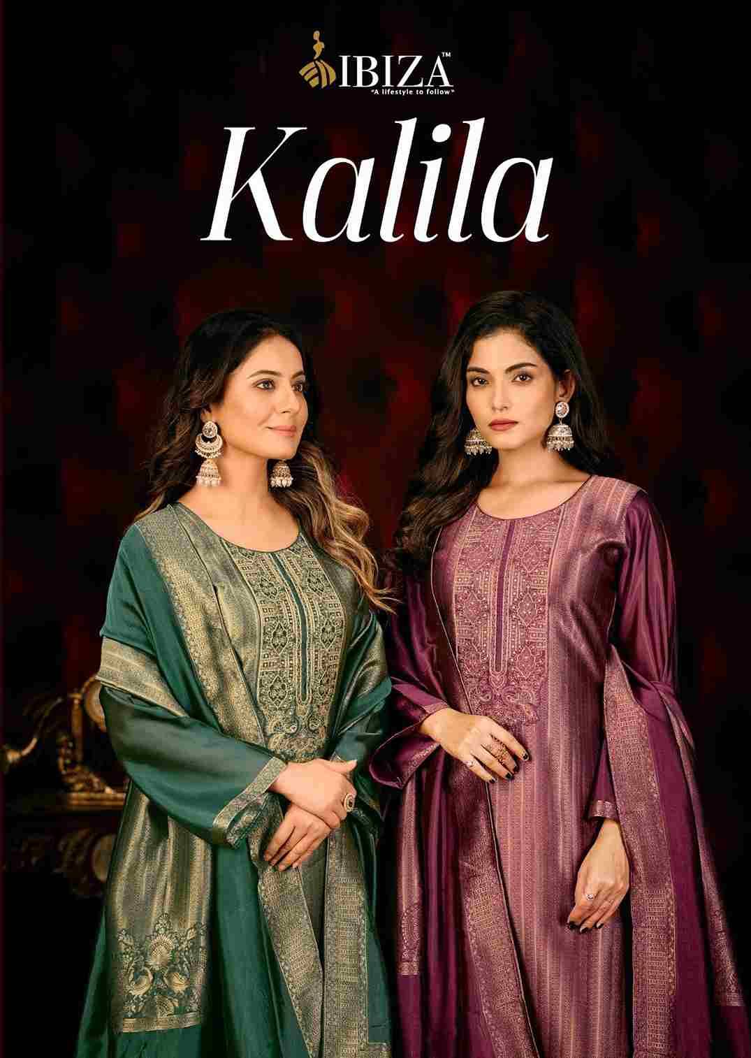 Kalila By Ibiza 2571 To 2574 Series Beautiful Festive Suits Colorful Stylish Fancy Casual Wear & Ethnic Wear Pure Bangalori Silk Jacquard Dresses At Wholesale Price