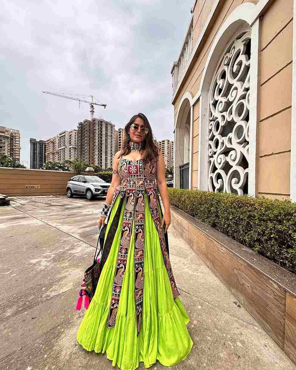Le-651 By Fashid Wholesale Navratri Wear Collection Beautiful Stylish Colorful Fancy Party Wear & Occasional Wear Bangalorey Lehengas At Wholesale Price