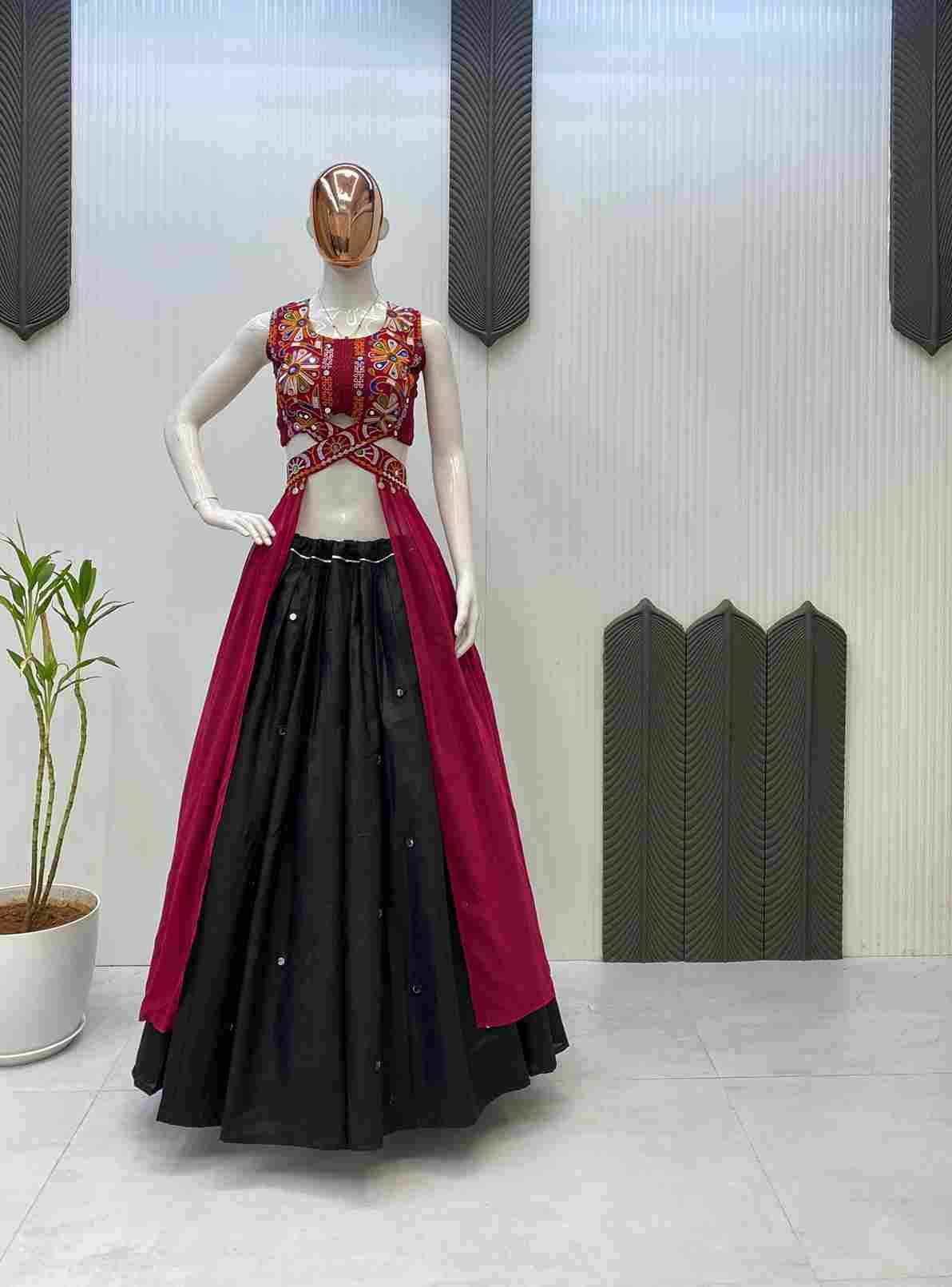 Le-654 By Fashid Wholesale Navratri Wear Collection Beautiful Stylish Colorful Fancy Party Wear & Occasional Wear Georgette Lehengas At Wholesale Price