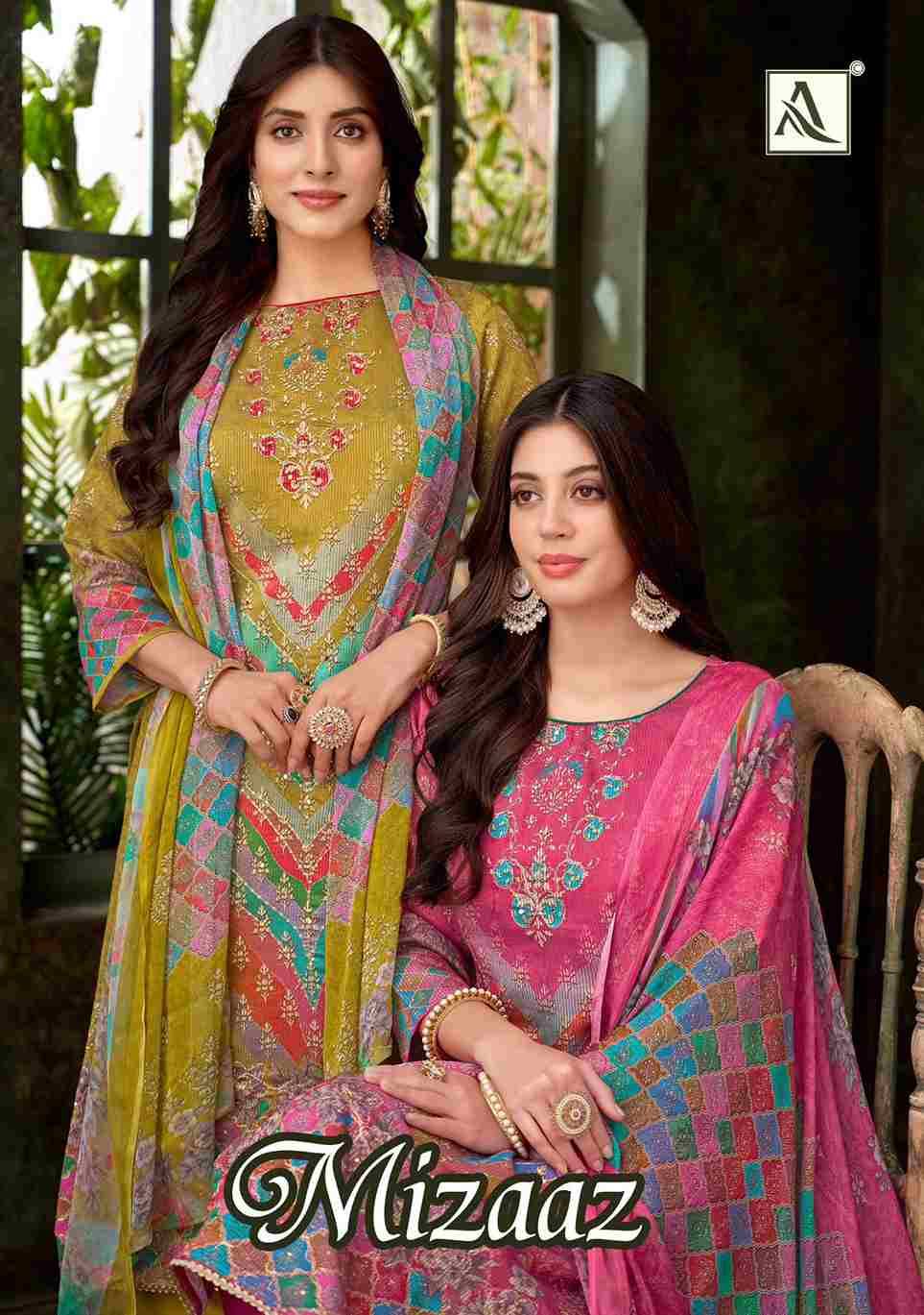 Mizaaz By Alok Suit 1903-001 To 1903-004 Series Beautiful Festive Suits Colorful Stylish Fancy Casual Wear & Ethnic Wear Pure Viscose Simmer Dresses At Wholesale Price