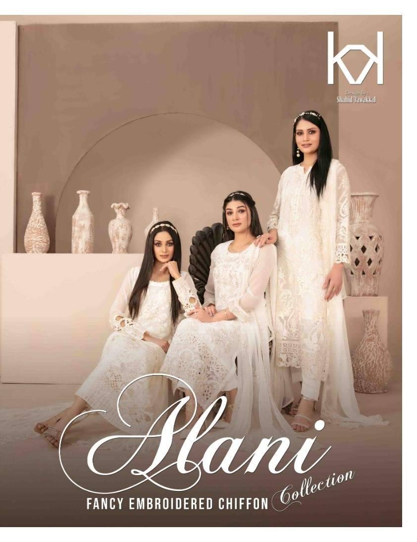 Original Pakistani Alani By Tawakkal Fab 1248 To 1254 Series Beautiful Pakistani Suits Colorful Stylish Fancy Casual Wear & Ethnic Wear Chiffon Dresses At Wholesale Price