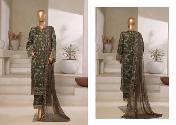 Original Pakistani Malika Vol-5 By Fashid Wholesale 501 To 505 Series Beautiful Pakistani Suits Colorful Stylish Fancy Casual Wear & Ethnic Wear Lawn Dresses At Wholesale Price
