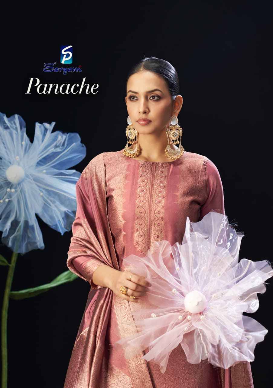 Panache By Sargam Prints 2729-A To 2729-D Series Beautiful Festive Suits Stylish Fancy Colorful Casual Wear & Ethnic Wear Pure Viscose Silk Print Dresses At Wholesale Price