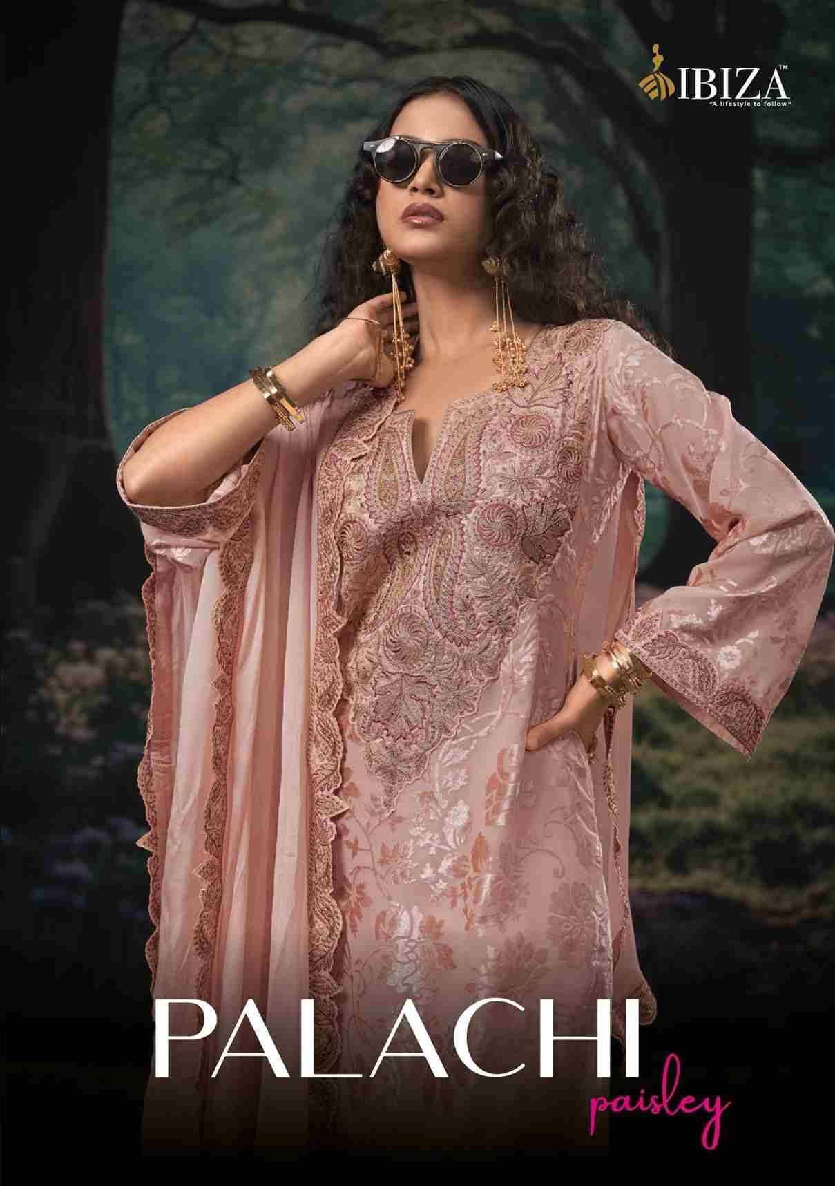 Palachi Paisley By Ibiza 11561 To 11564 Series Beautiful Festive Suits Colorful Stylish Fancy Casual Wear & Ethnic Wear Pure Velvet Brasso Dresses At Wholesale Price