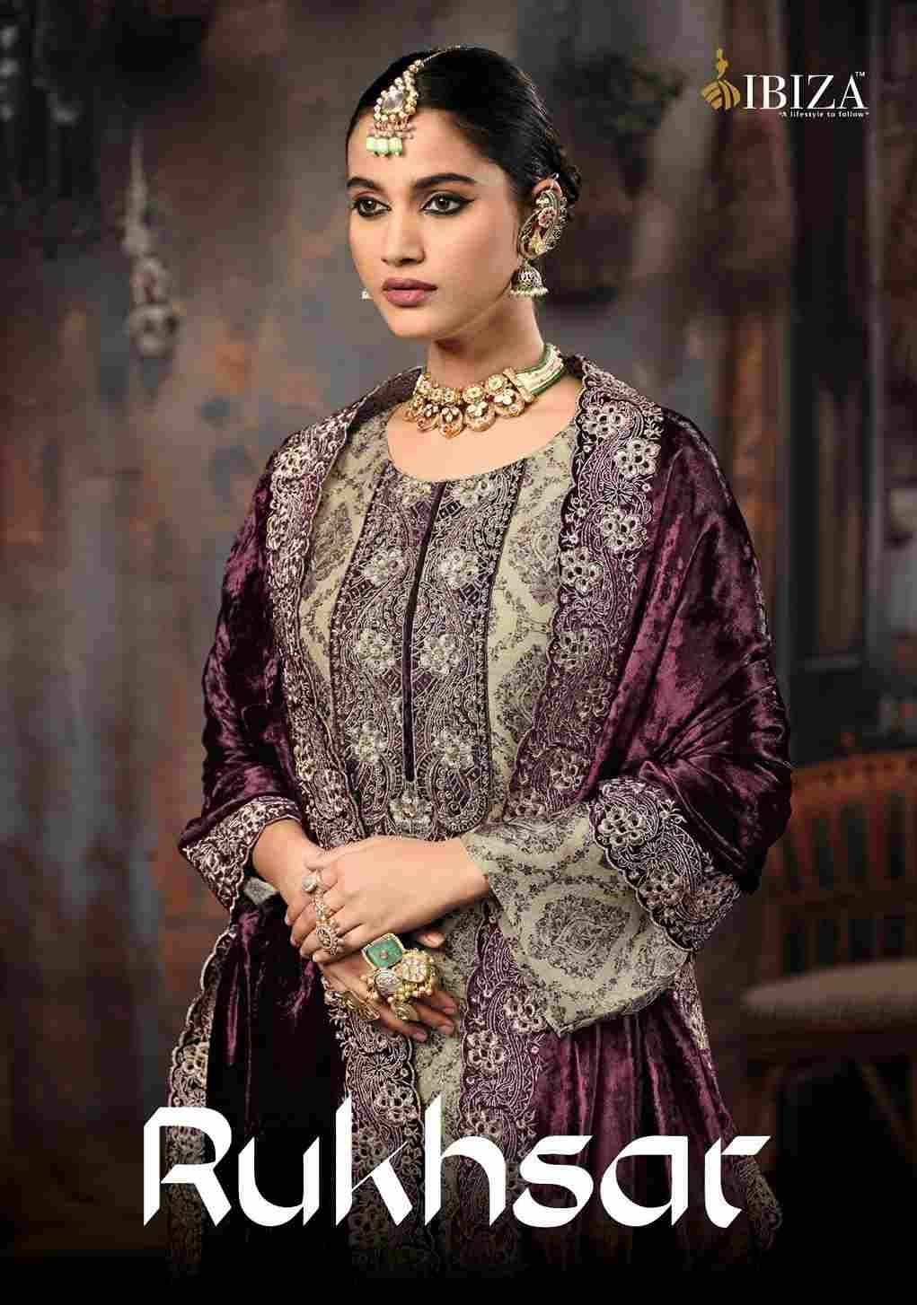 Rukhsar By Ibiza 11461 To 11464 Series Designer Festive Suits Beautiful Fancy Stylish Colorful Party Wear & Occasional Wear Pure Silk Jacquard Dresses At Wholesale Price