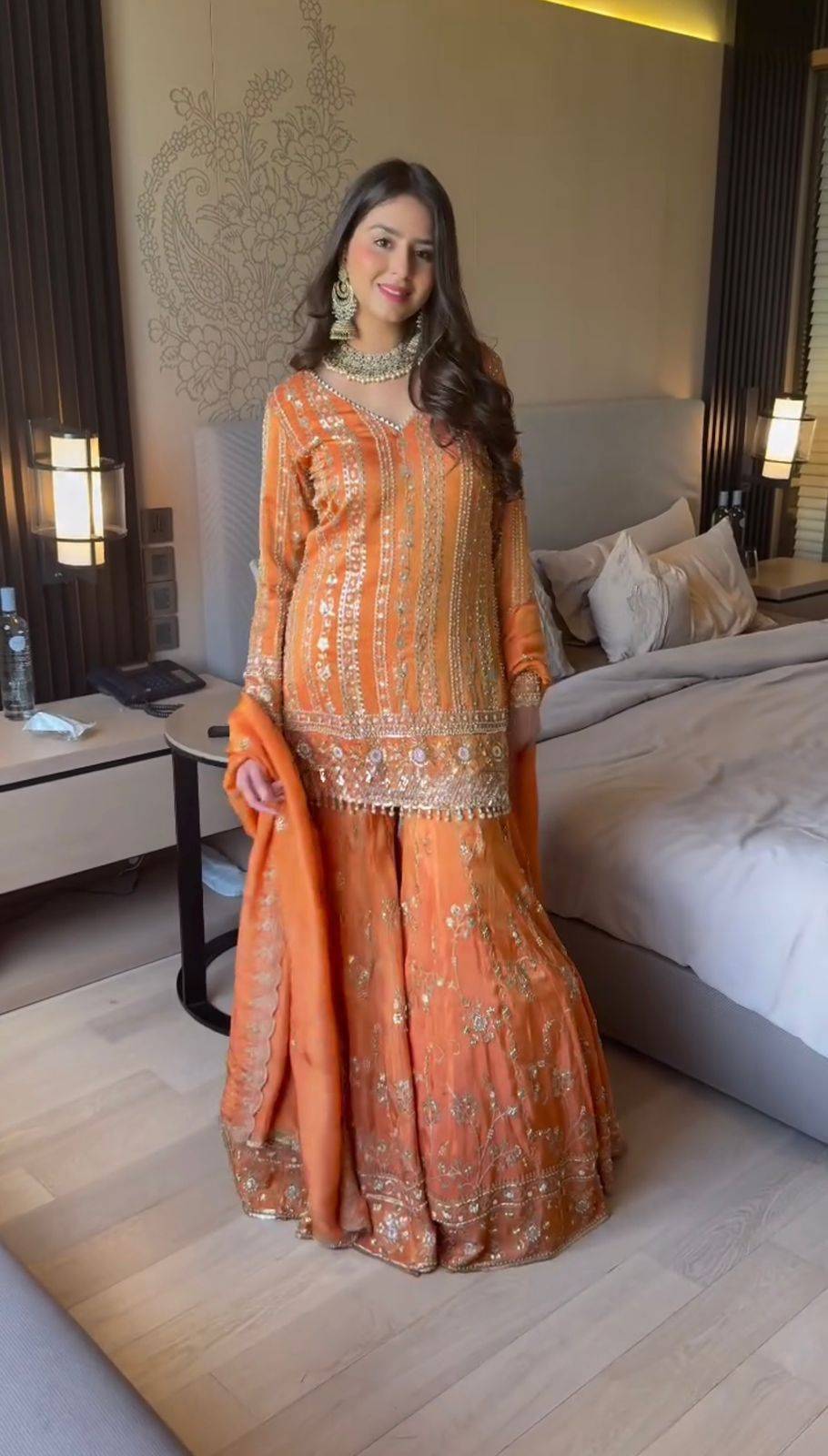 R-5926 By Fashid Wholesale Beautiful Sharara Suits Colorful Stylish Fancy Casual Wear & Ethnic Wear Faux Georgette Dresses At Wholesale Price