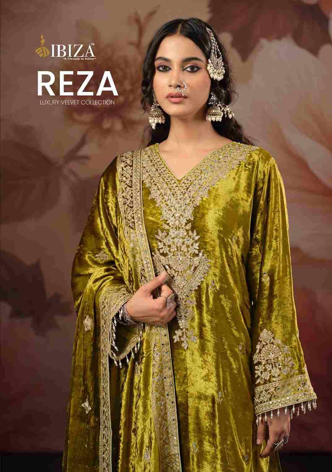 Reza By Ibiza 11621 To 11624 Series Beautiful Festive Suits Colorful Stylish Fancy Casual Wear & Ethnic Wear Pure Viscose Velvet Dresses At Wholesale Price