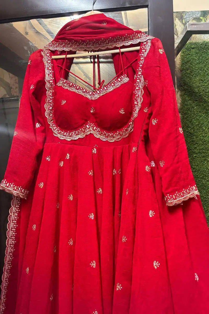 Sf-1067 By Fashid Wholesale Suits Beautiful Fancy Colorful Stylish Party Wear & Occasional Wear Faux Georgette Gown At Wholesale Price