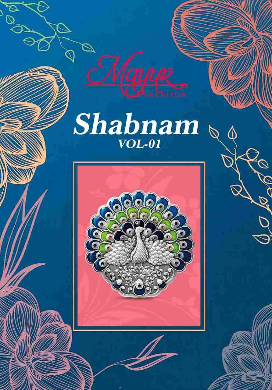 Shabnam Vol-1 By Mayur Creation 1001 To 1010 Series Beautiful Stylish Festive Suits Fancy Colorful Casual Wear & Ethnic Wear & Ready To Wear Heavy Lawn Cotton Print Dresses At Wholesale Price