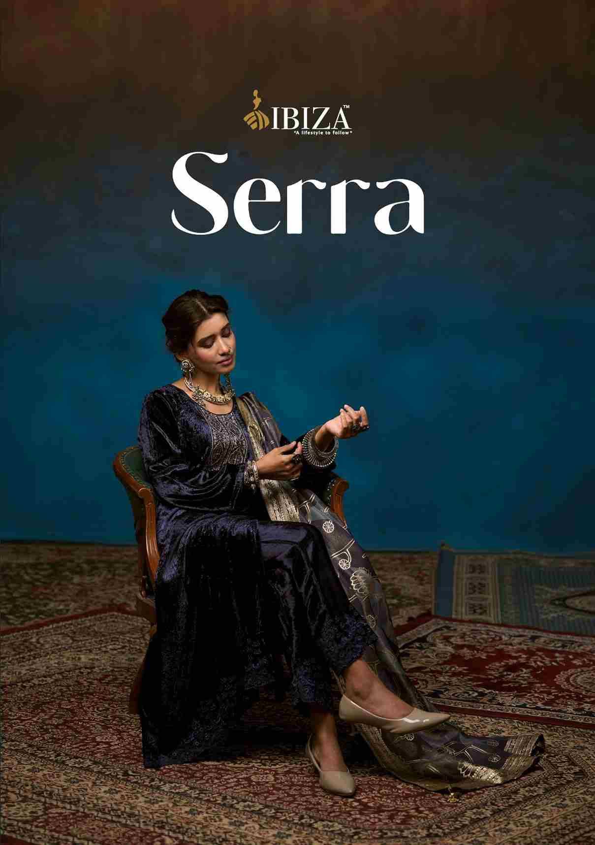 Serra By Ibiza 11521 To 11524 Series Beautiful Festive Suits Colorful Stylish Fancy Casual Wear & Ethnic Wear Pure Viscose Velvet Dresses At Wholesale Price