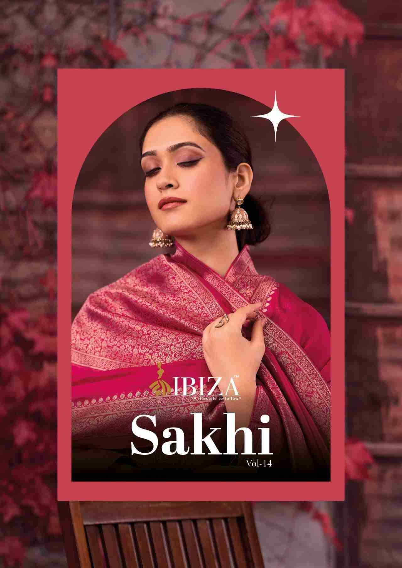 Sakhi Vol-14 By Ibiza 2431 To 2434 Series Designer Festive Suits Beautiful Fancy Stylish Colorful Party Wear & Occasional Wear Pure Silk Jacquard Dresses At Wholesale Price