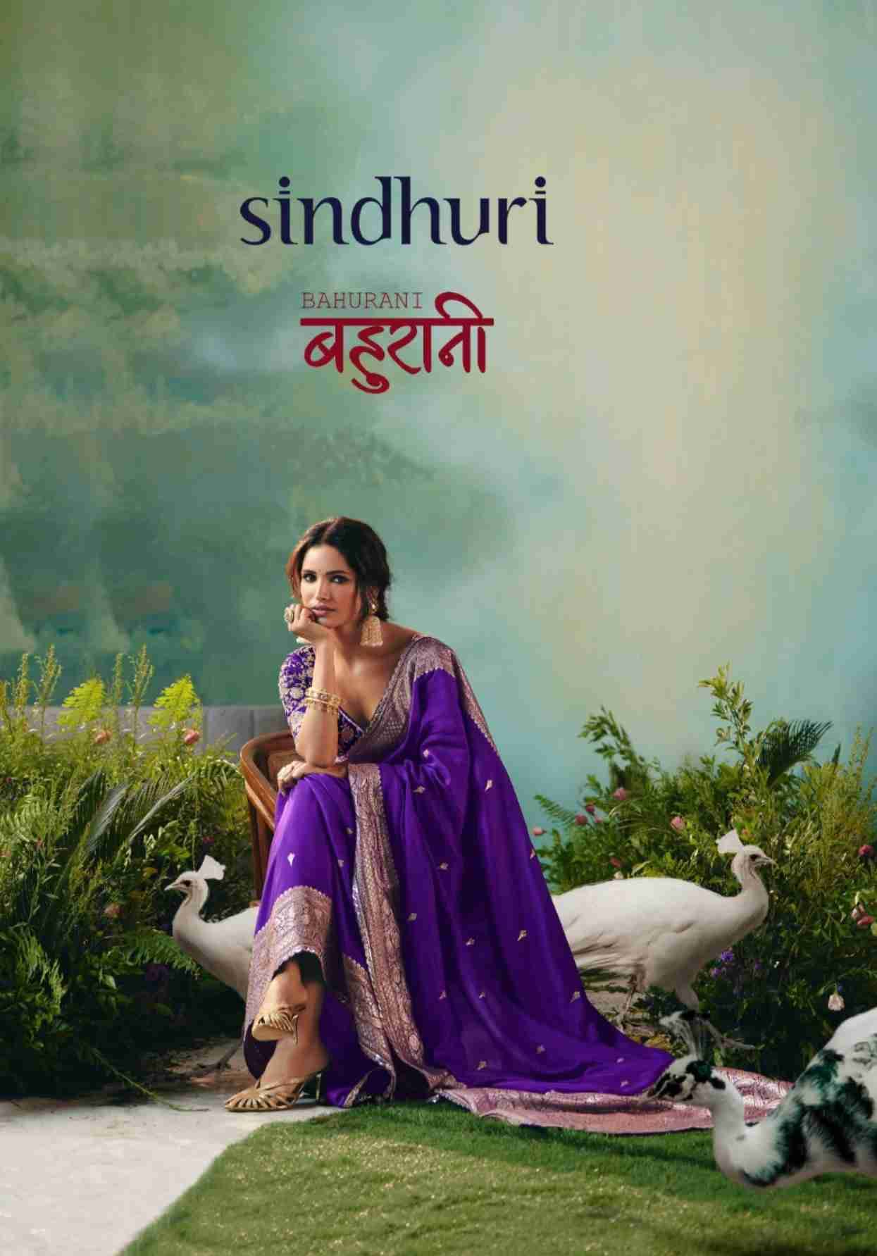 Sindhuri Bahurani By Kimora Fashion 441 To 451 Series Indian Traditional Wear Collection Beautiful Stylish Fancy Colorful Party Wear & Occasional Wear Viscose Silk Sarees At Wholesale Price