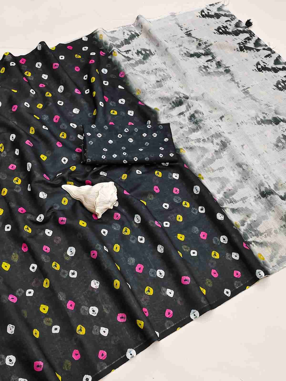 Srr-114 By Fashid Wholesale 01 To 07 Series Indian Traditional Wear Collection Beautiful Stylish Fancy Colorful Party Wear & Occasional Wear Linen Plain Digital Print Sarees At Wholesale Price