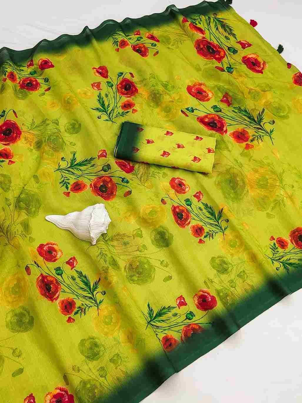 Srr-115 By Fashid Wholesale 01 To 08 Series Indian Traditional Wear Collection Beautiful Stylish Fancy Colorful Party Wear & Occasional Wear Linen Plain Digital Print Sarees At Wholesale Price