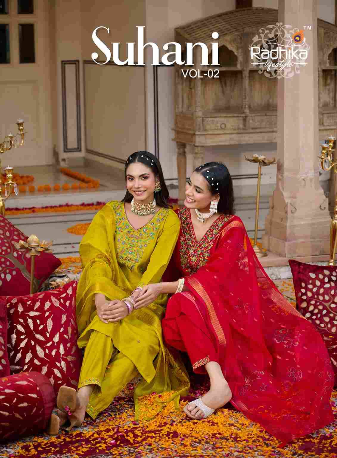 Suhani Vol-2 By Radhika Lifestyle 2001 To 2006 Series Beautiful Festive Suits Colorful Stylish Fancy Casual Wear & Ethnic Wear Vertican Silk Dresses At Wholesale Price