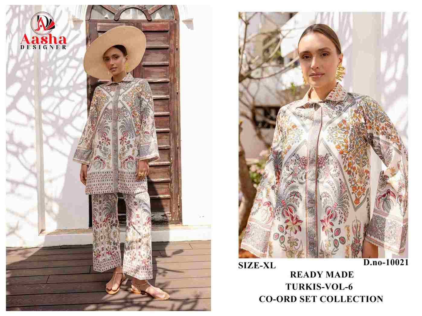 Turkis Vol-6 By Aasha Designer 10020 To 10023 Series Designer Stylish Fancy Colorful Beautiful Casual Wear & Ethnic Wear Modal Satin Co-Ords At Wholesale Price