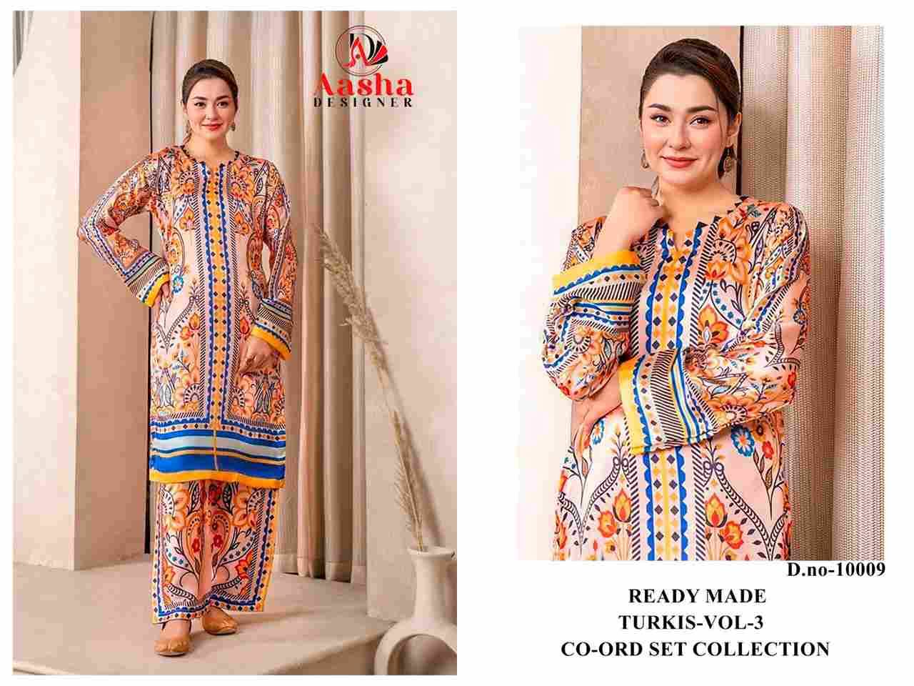 Turkis Vol-3 By Aasha Designer 10008 To 10011 Series Designer Stylish Fancy Colorful Beautiful Casual Wear & Ethnic Wear Modal Satin Co-Ords At Wholesale Price