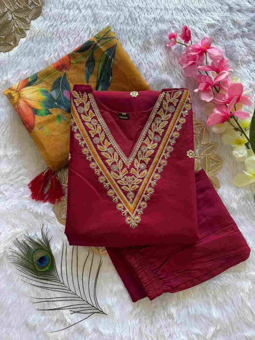 Vtd-16 By Fashid Wholesale Beautiful Festive Suits Colorful Stylish Fancy Casual Wear & Ethnic Wear Roman Silk Dresses At Wholesale Price