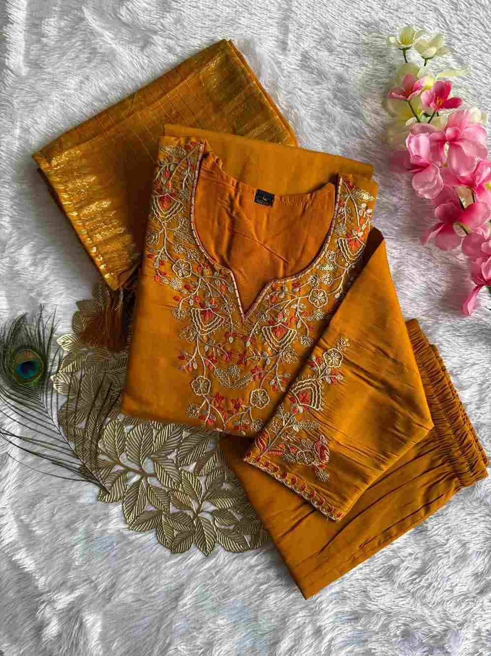 Vtd-18 By Fashid Wholesale Beautiful Festive Suits Colorful Stylish Fancy Casual Wear & Ethnic Wear Roman Silk Dresses At Wholesale Price