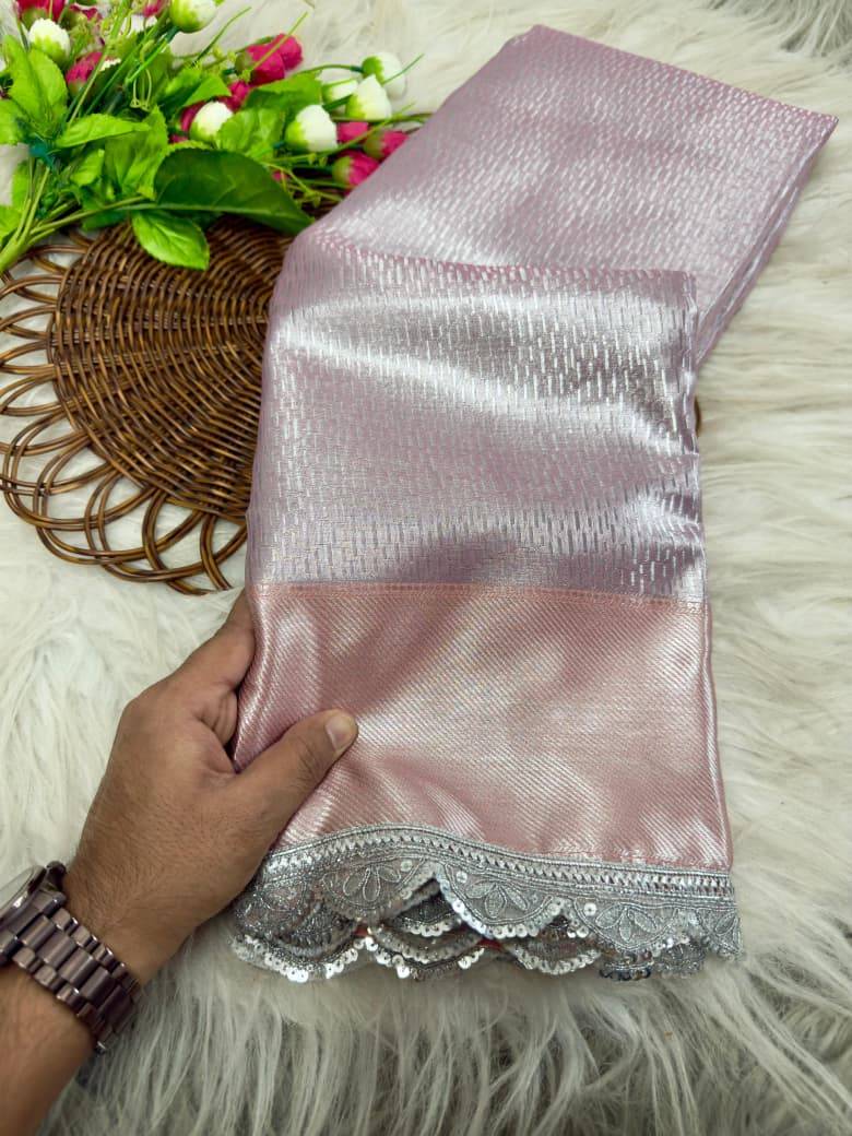 Vv-37 By Fashid Wholesale Indian Traditional Wear Collection Beautiful Stylish Fancy Colorful Party Wear & Occasional Wear Banarasi Tissue Silk Sarees At Wholesale Price