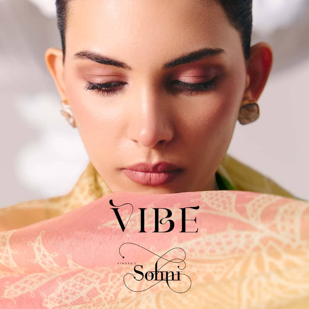 Vibe By Sohni 471 To 474 Series Beautiful Suits Colorful Stylish Fancy Casual Wear & Ethnic Wear Pure Muslin Dresses At Wholesale Price