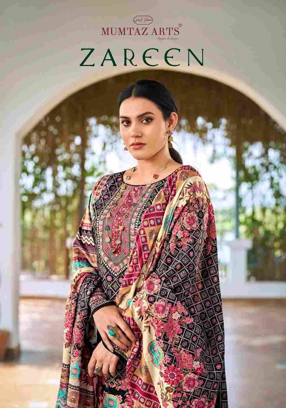 Zareen By Mumtaz Arts 101 To 104 Series Beautiful Festive Suits Colorful Stylish Fancy Casual Wear & Ethnic Wear Pure Jam Satin Print Dresses At Wholesale Price