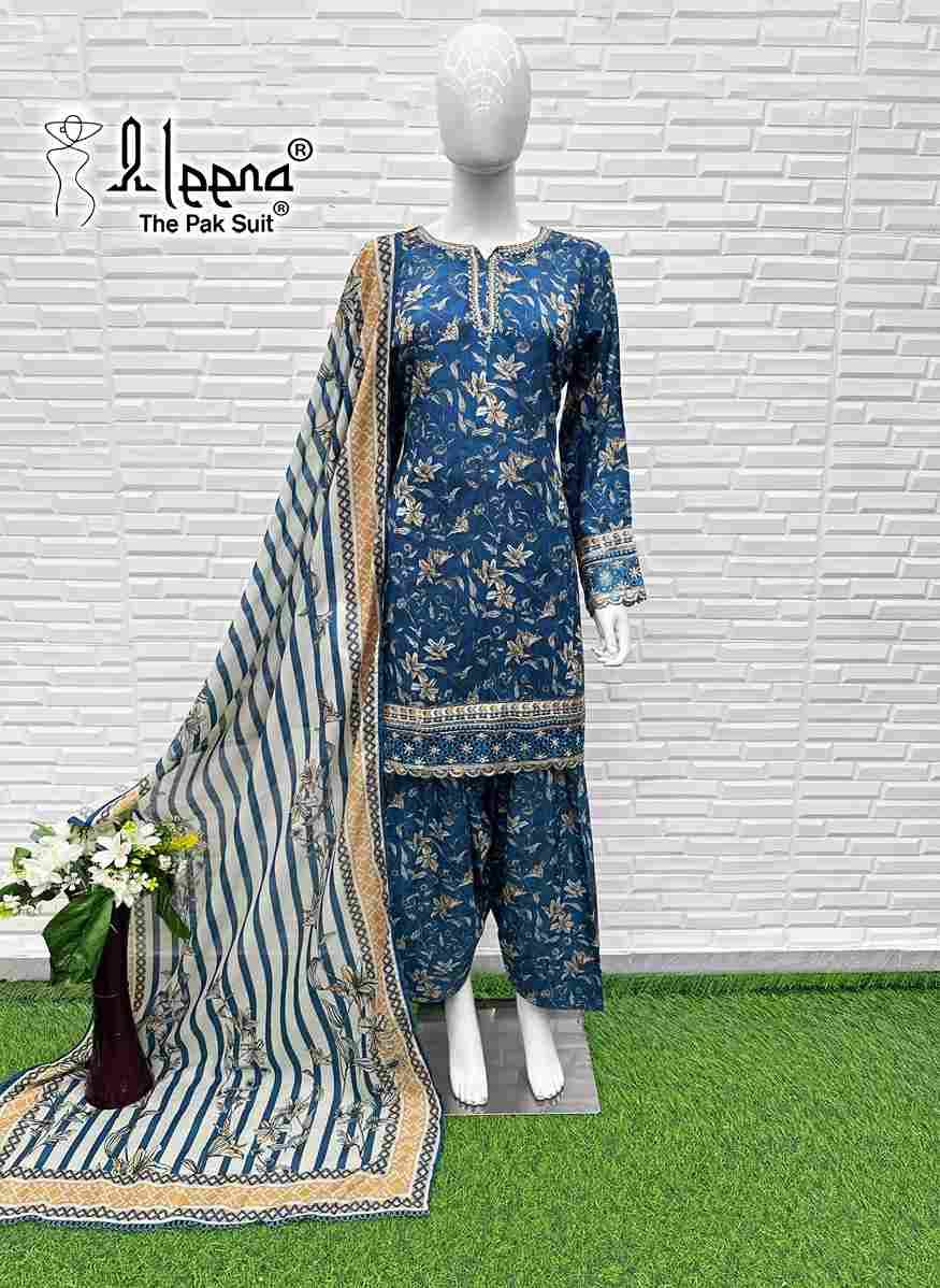 Aleena 1144 Colours By Aleena 1144-A To 1144-D Series Beautiful Pakistani Suits Stylish Fancy Colorful Party Wear & Occasional Wear Muslin Embroidered Dresses At Wholesale Price