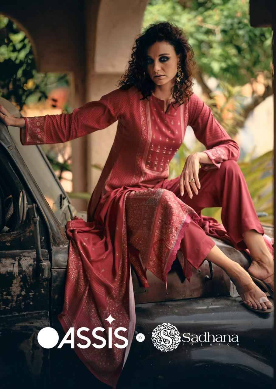 Assis By Sadhana Fashion 11506 To 11511 Series Designer Festive Suits Beautiful Fancy Stylish Colorful Party Wear & Occasional Wear Pure Viscose Pashmina Print Dresses At Wholesale Price