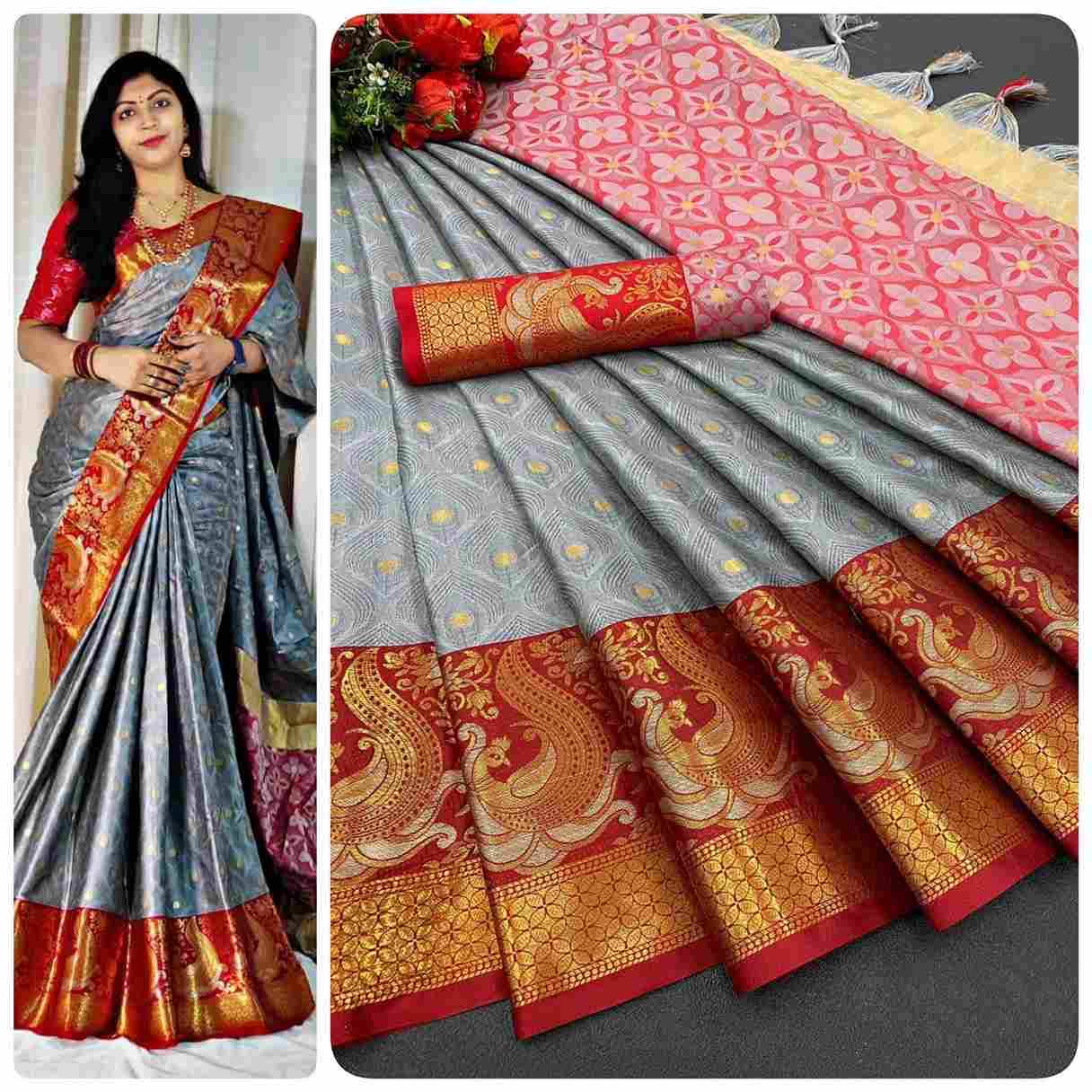 Ab-Rangila Peacock By Fashid Wholesale 01 To 05 Series Indian Traditional Wear Collection Beautiful Stylish Fancy Colorful Party Wear & Occasional Wear Pure Mercerized Soft Silk Sarees At Wholesale Price