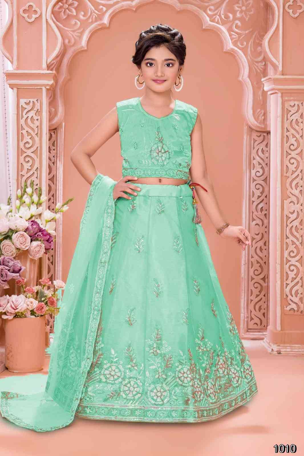 An-Aravi Vol-2 By Fashid Wholesale 1010 To 1012 Series Designer Beautiful Collection Occasional Wear & Party Wear Organza Silk Lehengas At Wholesale Price