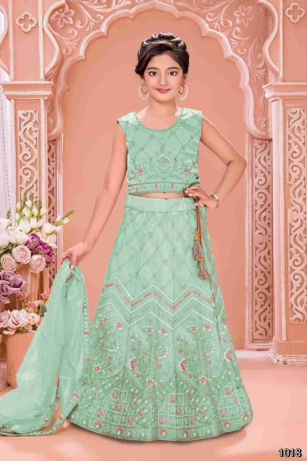 An-Aravi Vol-4 By Fashid Wholesale 1017 To 1020 Series Designer Beautiful Collection Occasional Wear & Party Wear Organza Silk Lehengas At Wholesale Price