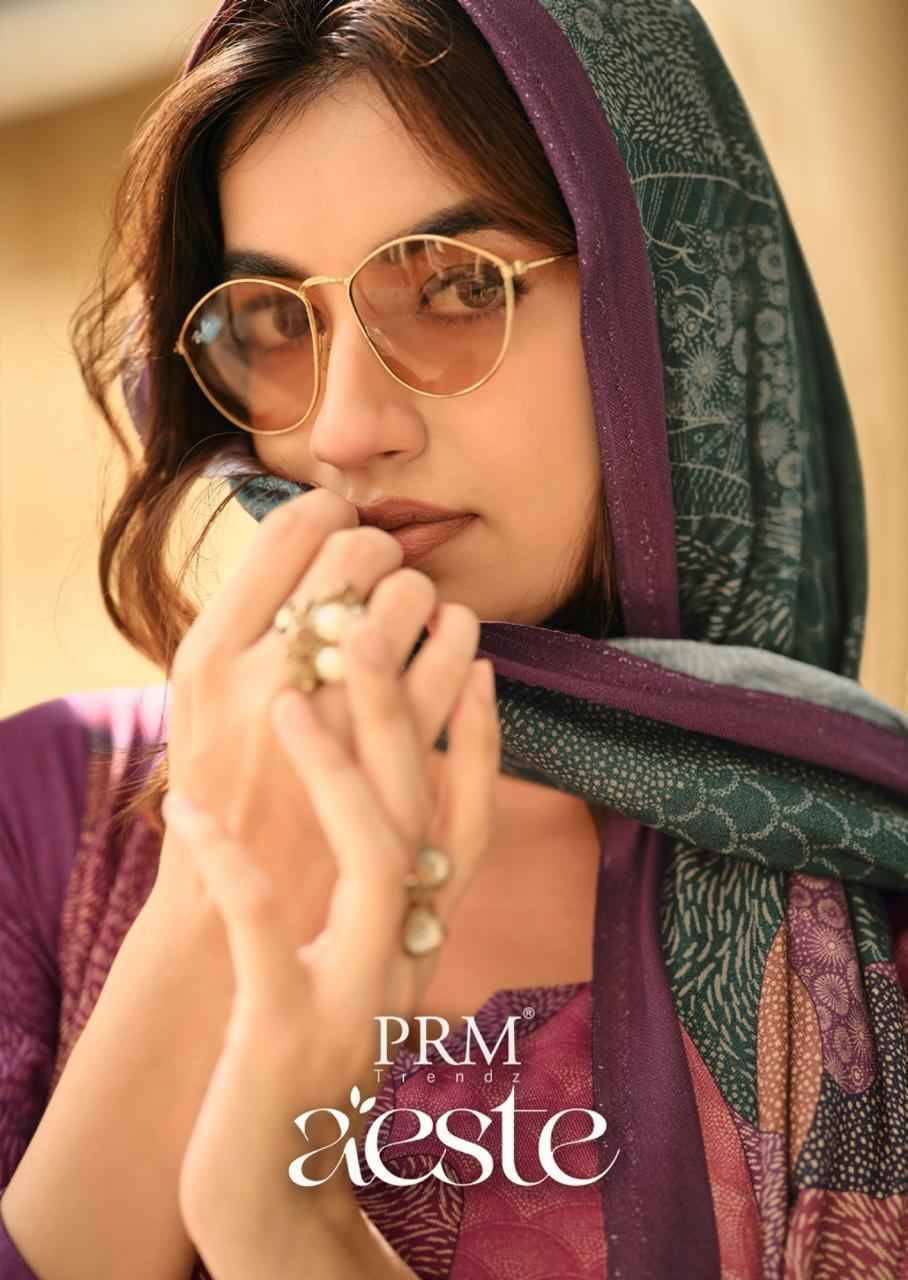 Aeste By PRM Trendz 12167 To 12172 Series Beautiful Festive Suits Colorful Stylish Fancy Casual Wear & Ethnic Wear Pure Viscose Pashmina Dresses At Wholesale Price