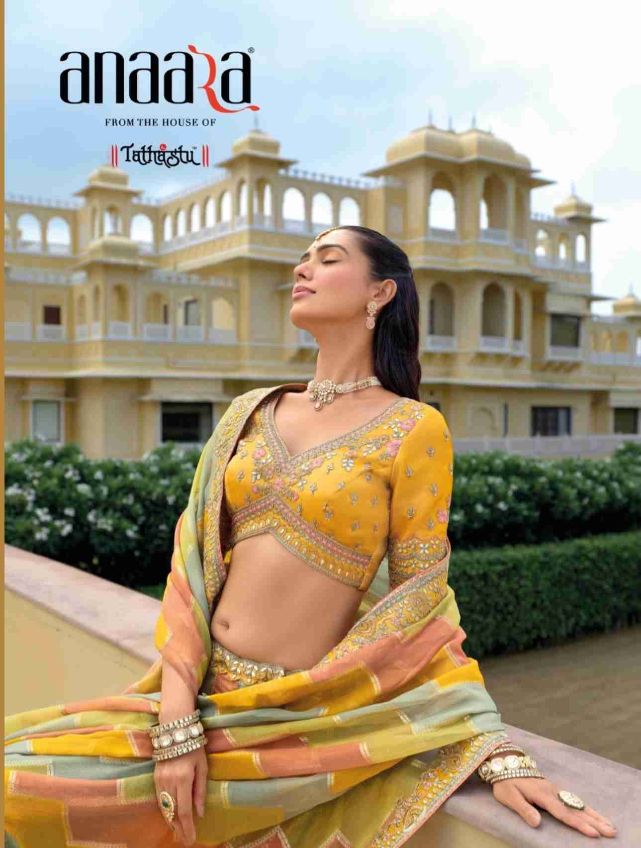 Anaara 8001 Series By Tathastu 8001 To 8010 Series Indian Traditional Wear Bridal Collection Beautiful Stylish Fancy Colorful Party Wear & Occasional Wear Silk Lehengas At Wholesale Price