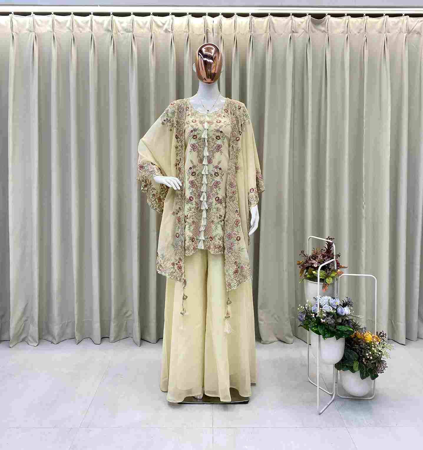 Be-406 By Fashid Wholesale 01 To 03 Series Beautiful Suits Colorful Stylish Fancy Casual Wear & Ethnic Wear Faux Georgette Dresses At Wholesale Price