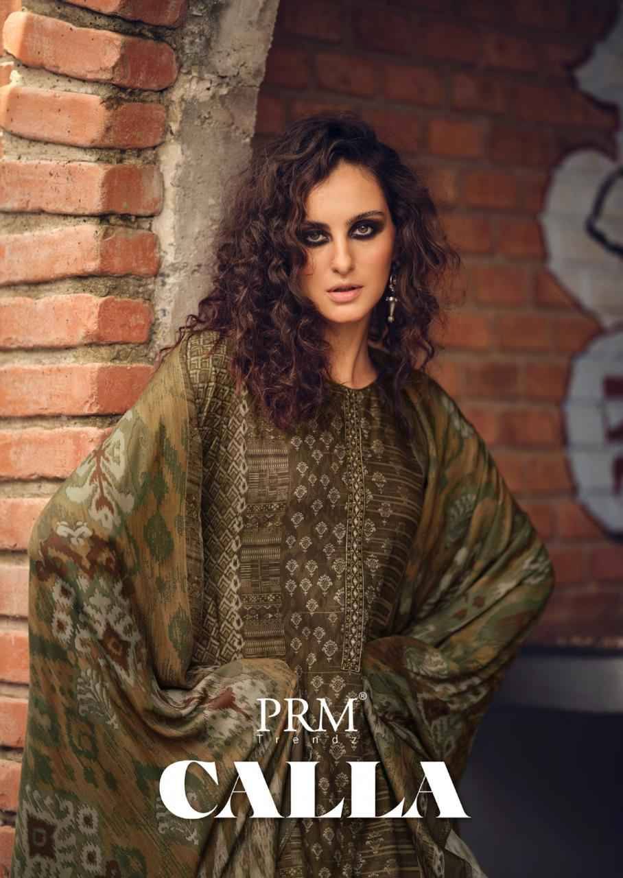 Calla By PRM Trendz 12119 To 12124 Series Beautiful Festive Suits Colorful Stylish Fancy Casual Wear & Ethnic Wear Pure Viscose Pashmina Dresses At Wholesale Price