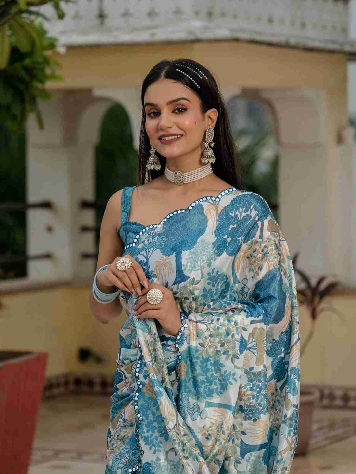 Dc-01 By Fashid Wholesale 01 To 02 Series Indian Traditional Wear Collection Beautiful Stylish Fancy Colorful Party Wear & Occasional Wear Heavy Chinnon Sarees At Wholesale Price