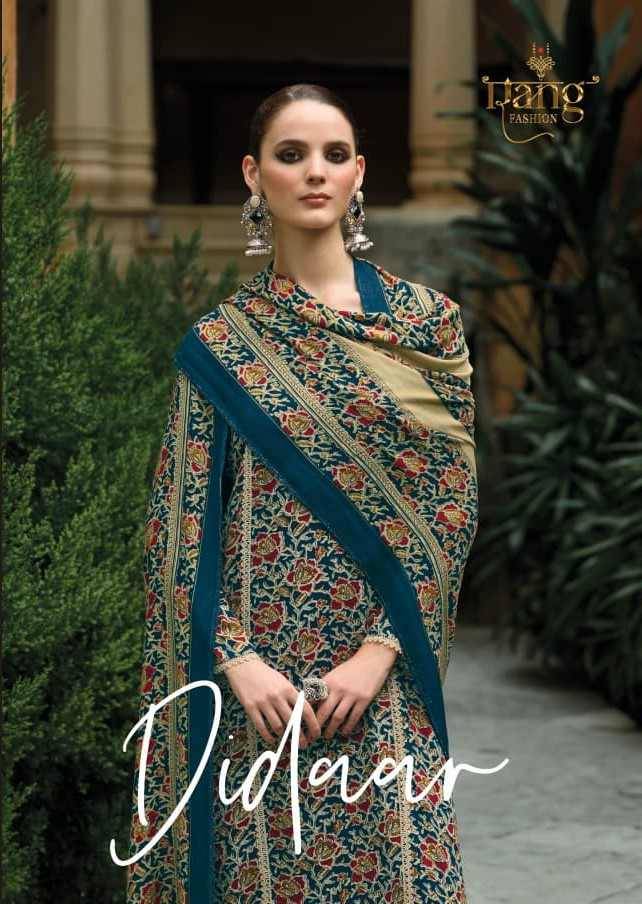 Didaar By Rang Fashion 01 To 05 Series Designer Festive Suits Beautiful Fancy Colorful Stylish Party Wear & Occasional Wear Pure Pashmina Dresses At Wholesale Price