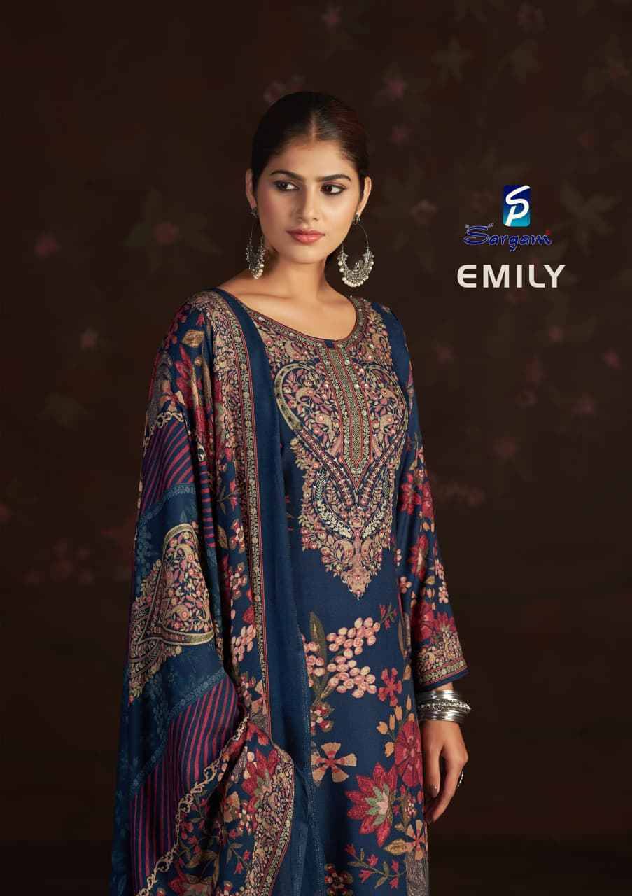 Emily By Sargam Prints 2737-A To 2737-D Series Beautiful Festive Suits Stylish Fancy Colorful Casual Wear & Ethnic Wear Pure Viscose Pashmina Dresses At Wholesale Price