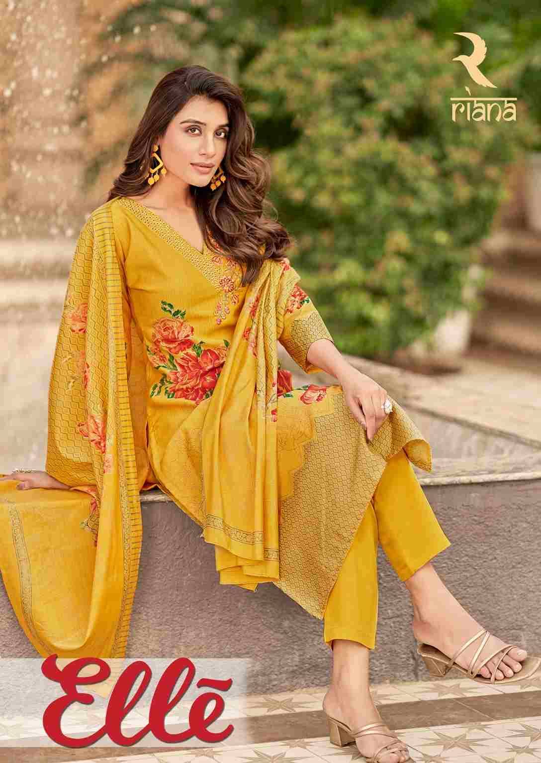 Elle By Riana 01 To 04 Series Beautiful Stylish Suits Fancy Colorful Casual Wear & Ethnic Wear & Ready To Wear Pure Muslin Dresses At Wholesale Price
