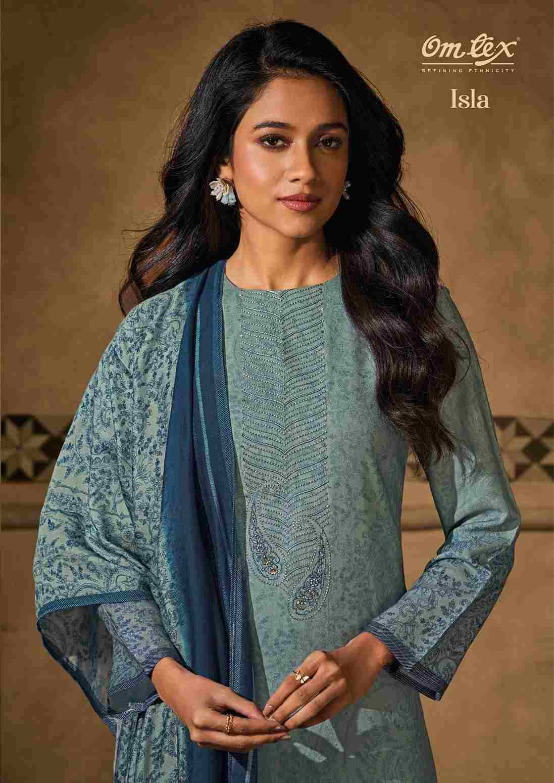Isla By Om Tex 8571-A To 8571-D Series Beautiful Festive Suits Colorful Stylish Fancy Casual Wear & Ethnic Wear Pure Pashmina Dresses At Wholesale Price