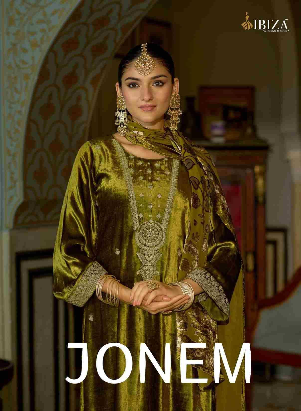 Jonem By Ibiza 18771 To 18774 Series Beautiful Festive Suits Colorful Stylish Fancy Casual Wear & Ethnic Wear Pure Viscose Velvet Dresses At Wholesale Price