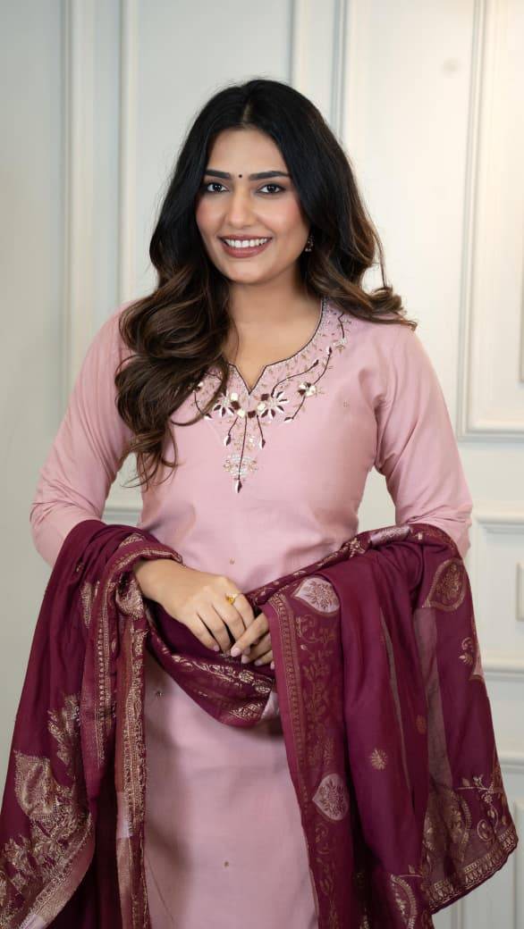 Kr-378 By Fashid Wholesale Designer Festive Suits Collection Beautiful Stylish Fancy Colorful Party Wear & Occasional Wear Roman Silk Kurti With Pent At Wholesale Price