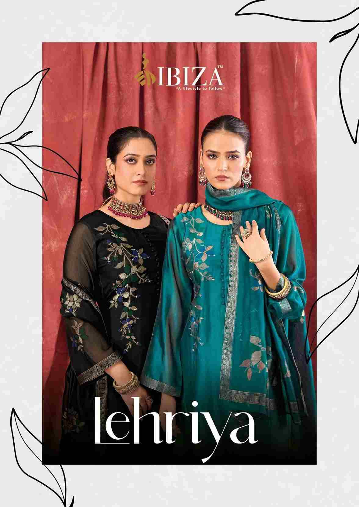 Lehriya By Ibiza 2441 To 2444 Series Beautiful Festive Suits Colorful Stylish Fancy Casual Wear & Ethnic Wear Pure Bangalori Silk Jacquard Dresses At Wholesale Price