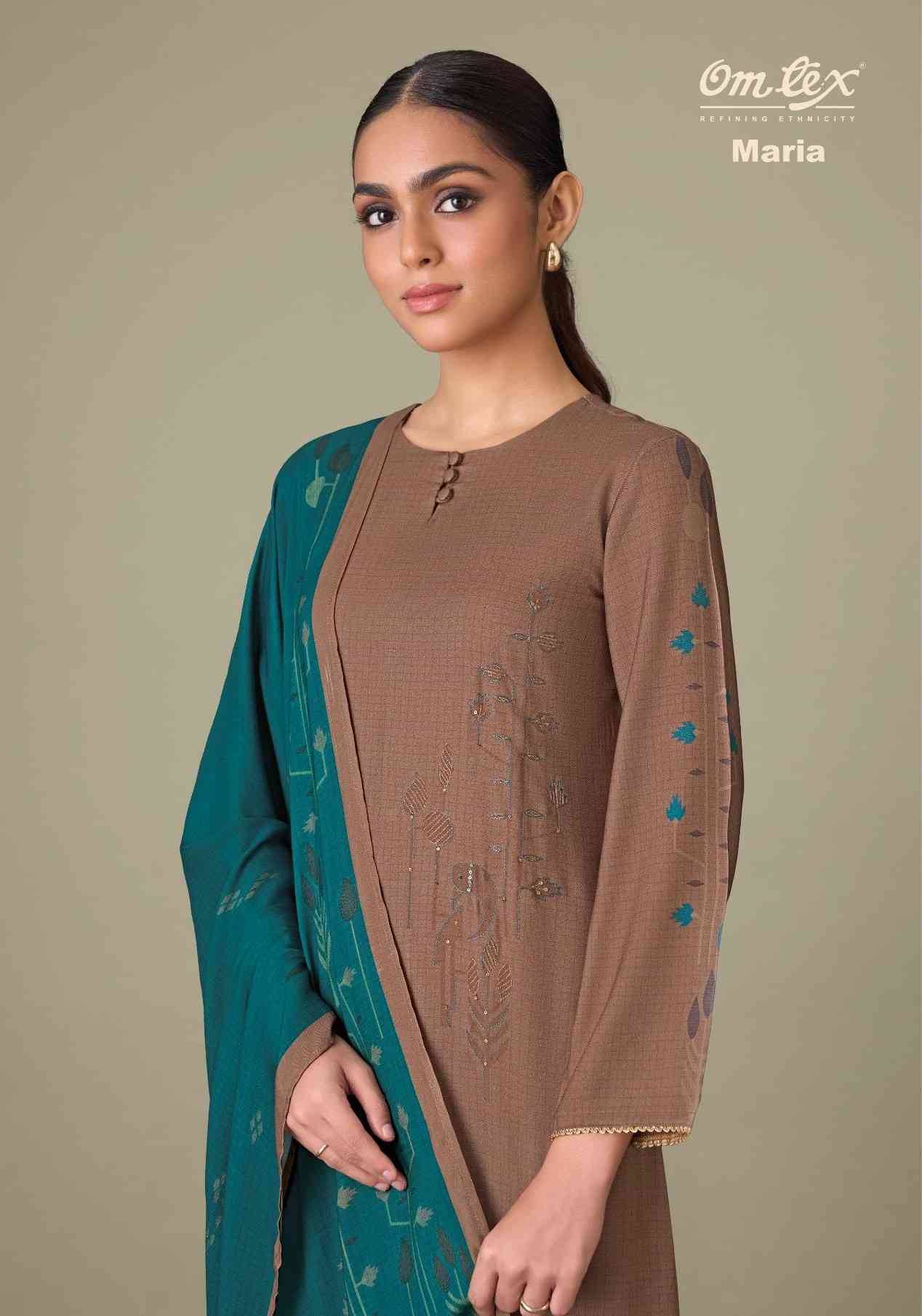 Maria By Om Tex 8651-A To 8651-D Series Beautiful Festive Suits Colorful Stylish Fancy Casual Wear & Ethnic Wear Pure Pashmina Dresses At Wholesale Price