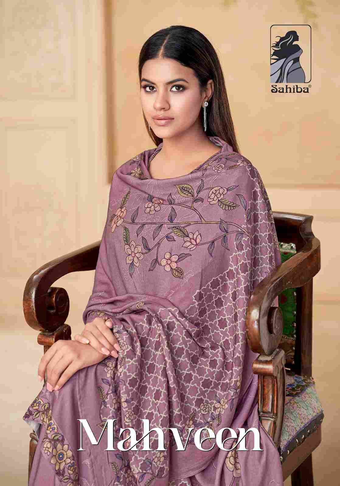 Mahveen By Sahiba Fabrics Beautiful Festive Suits Colorful Stylish Fancy Casual Wear & Ethnic Wear Pure Pashmina Print Dresses At Wholesale Price