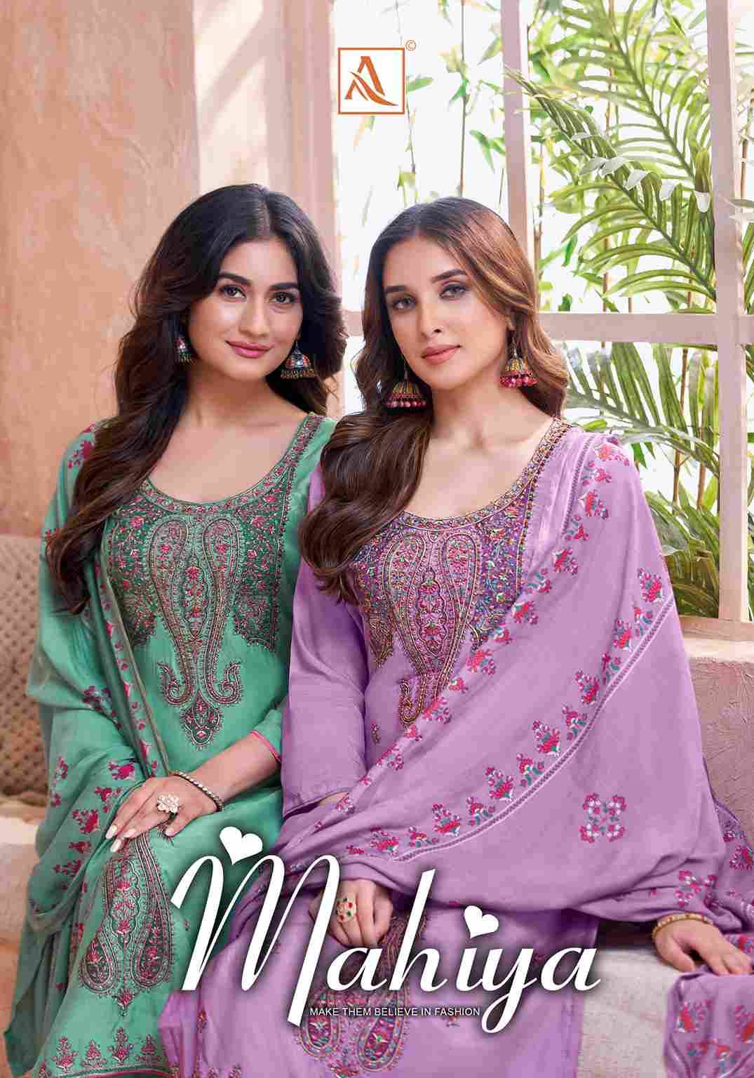 Mahiya By Alok Suit 2000-807-01 To 2000-807-04 Series Beautiful Festive Suits Stylish Fancy Colorful Casual Wear & Ethnic Wear Pure Viscose Muslin Dresses At Wholesale Price