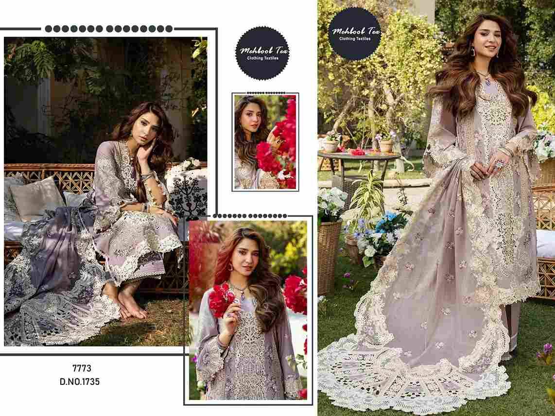 Mehboob Tex Hit Design 1735 By Mehboob Tex Beautiful Pakistani Suits Stylish Fancy Colorful Party Wear & Occasional Wear Pure Cotton Dresses At Wholesale Price
